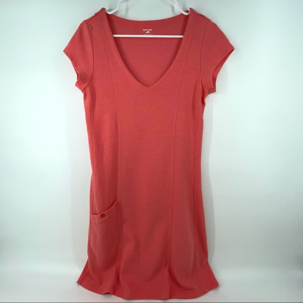 Horny Toad Cap Sleeve Shirt Dress